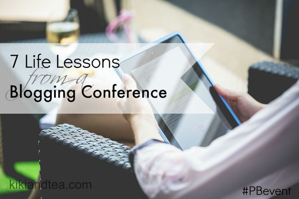 7 Life Lessons from a Blogging Conference #PBEvent