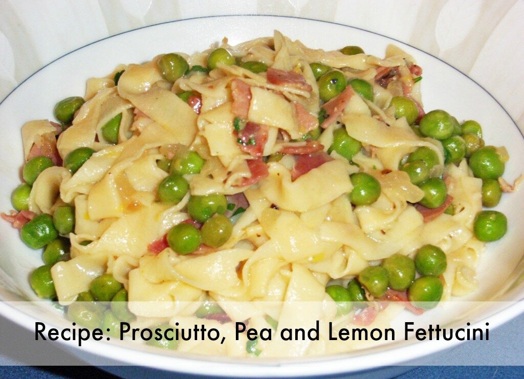 Prosciutto Fettuccine