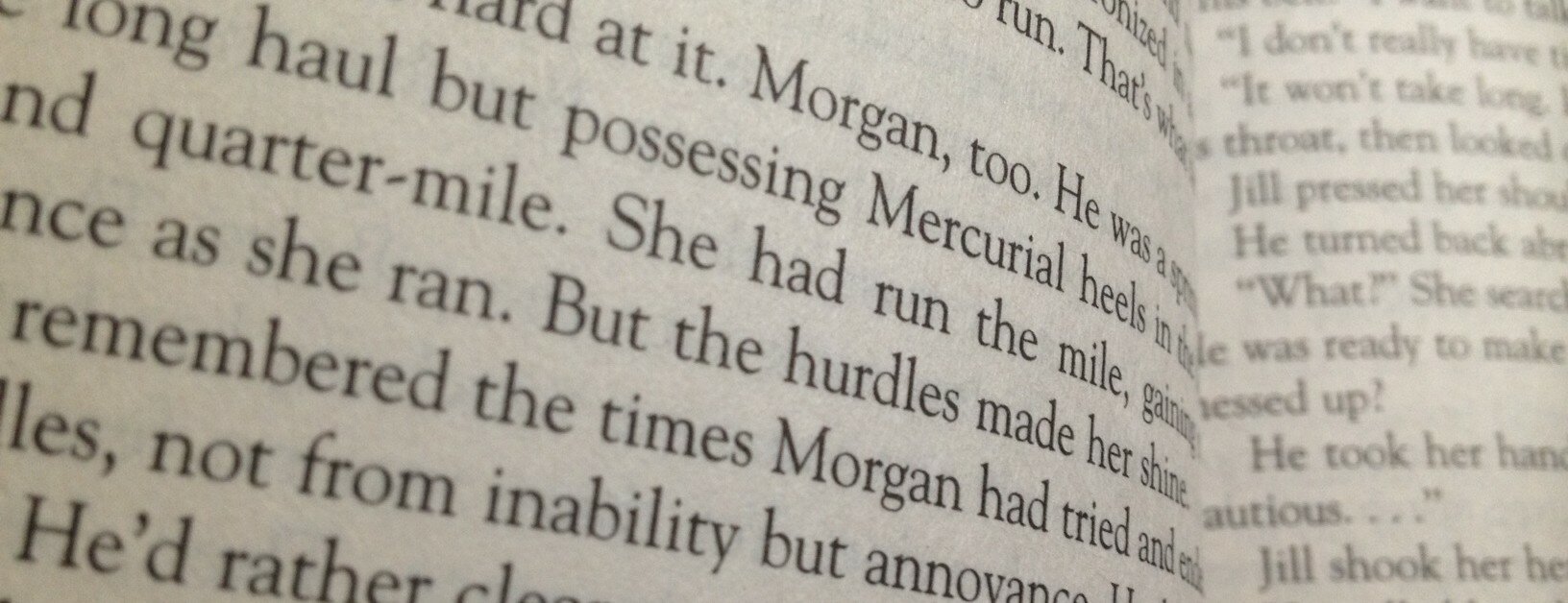 text, fiction, close up page