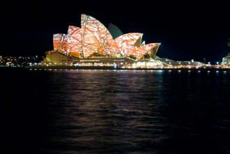 vivid light festival sydney opera house