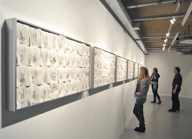 The Great Wall of Vagina by Jamie McCartney