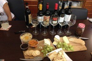 Wine tasting at the Howse House